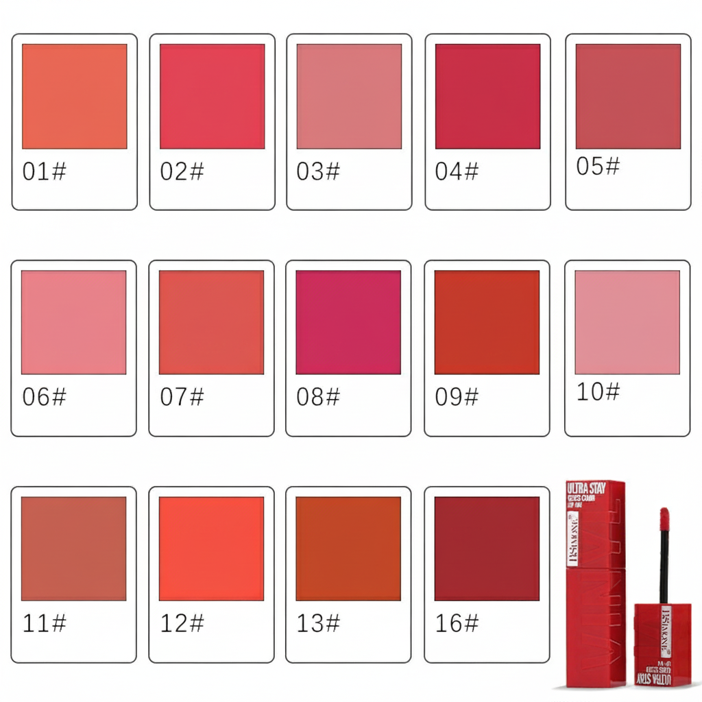 Gloss Labial Hidratante Efecto Vidrio 14 Tonos