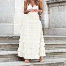 Falda elegante larga Maglem