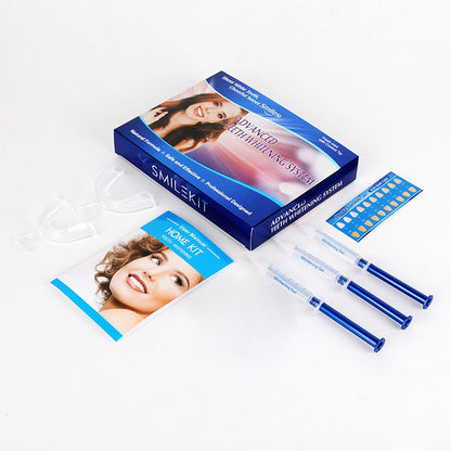 Kit de Gel Blanqueador Dental con Luz LED Pequeña para Uso en Casa