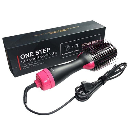 Cepillo Secador 2 en 1  – Secado y Alisado Antifrizz