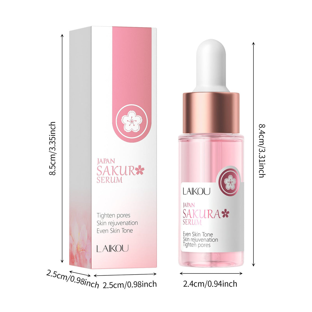 Sérum Esencia de Cereza Japonesa – Hidratante y Reparador, 17 ml