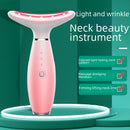 Dispositivo Facial y de Cuello con Luz LED – Terapia de Rejuvenecimiento con Microcorriente, Calor y Vibración