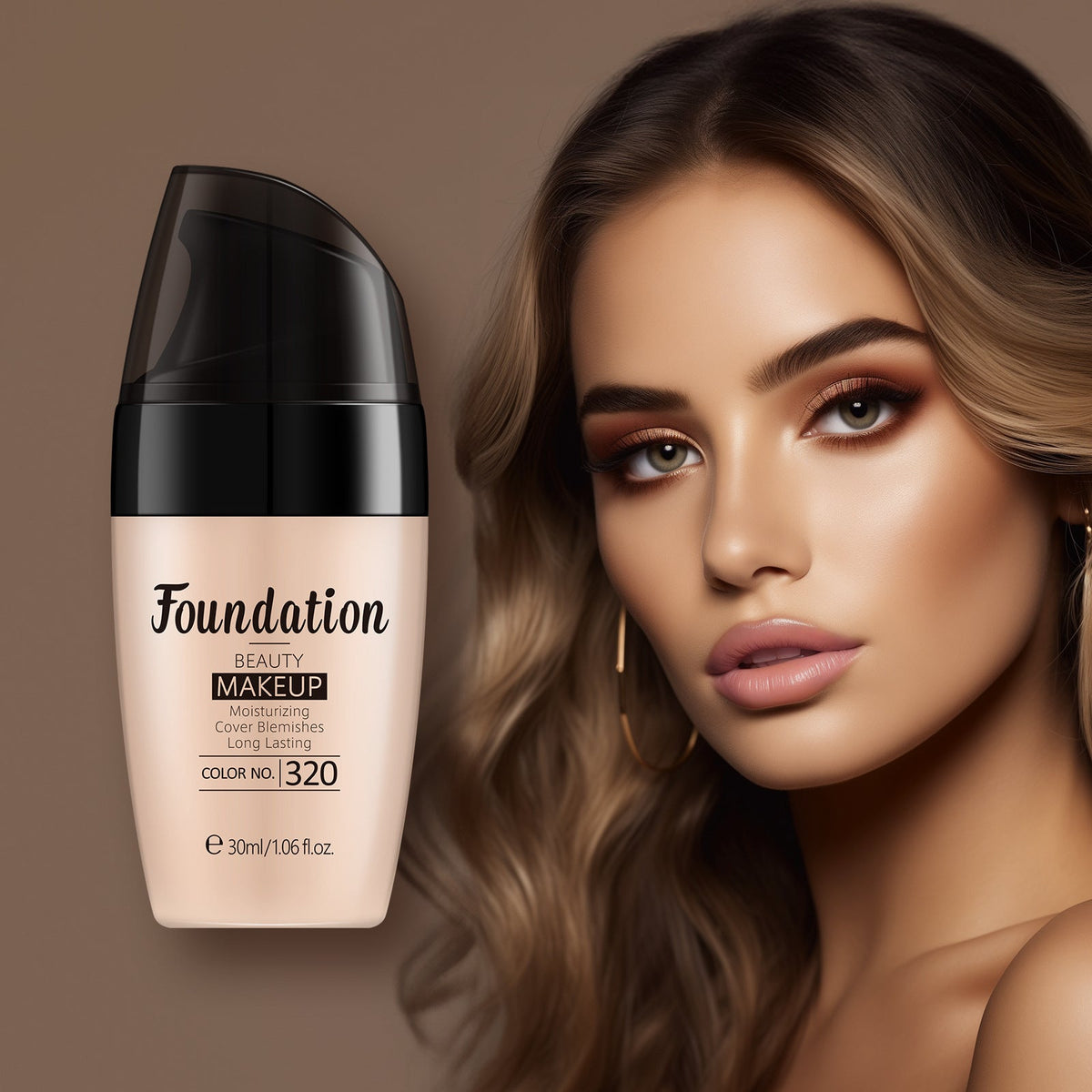 Base de Maquillaje LAIKOU 30ml Hidratante – Opciones de Color
