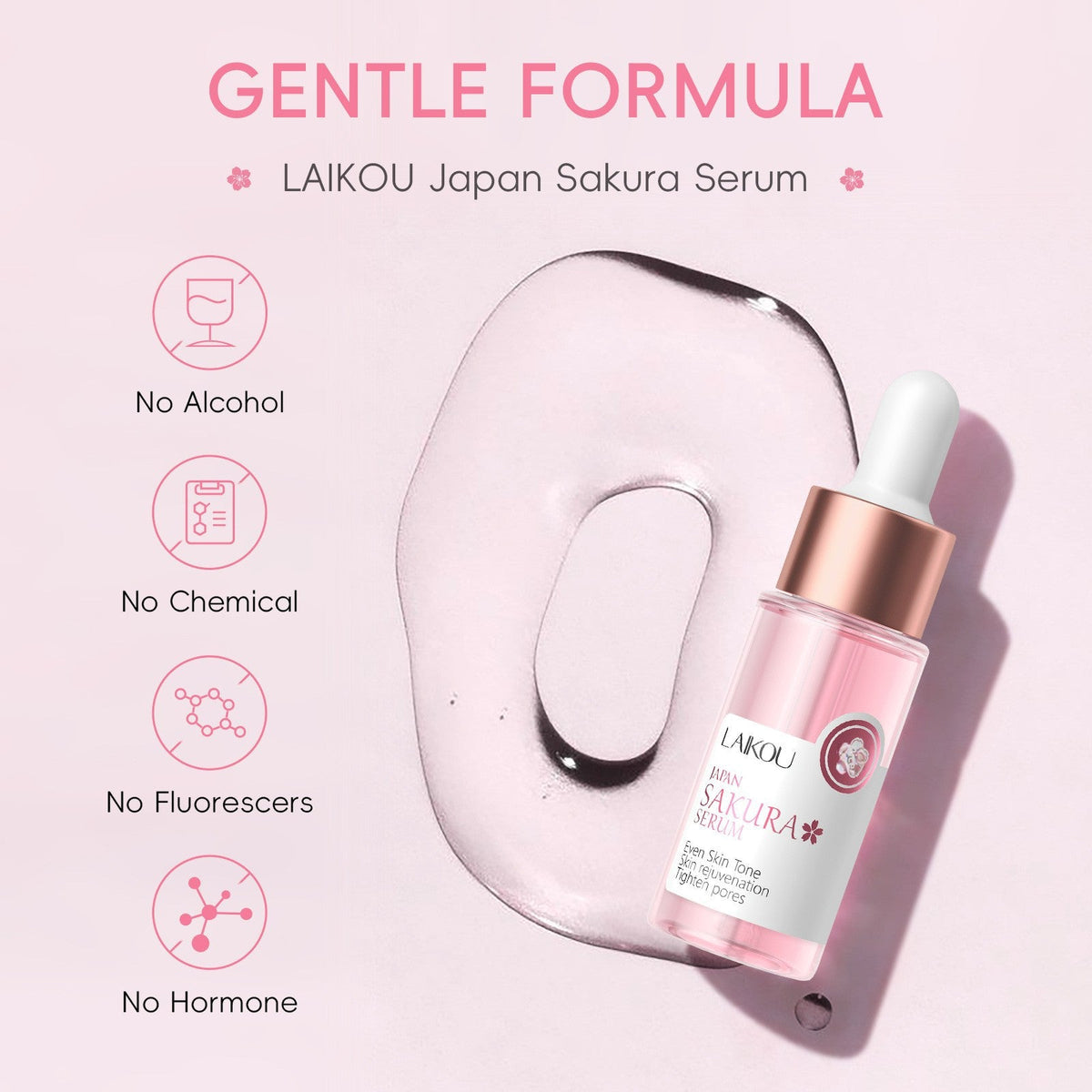 Sérum Esencia de Cereza Japonesa – Hidratante y Reparador, 17 ml