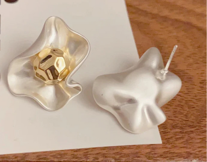 Pendientes Flor de Perlas