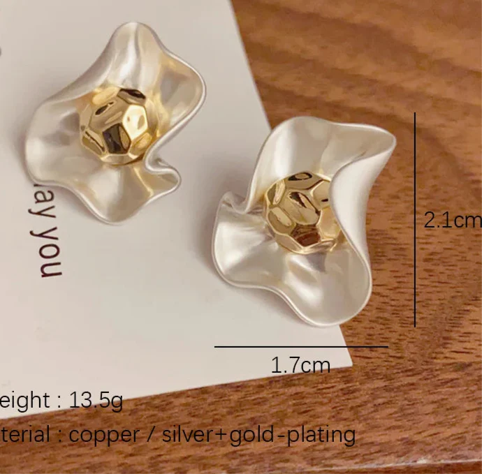 Pendientes Flor de Perlas
