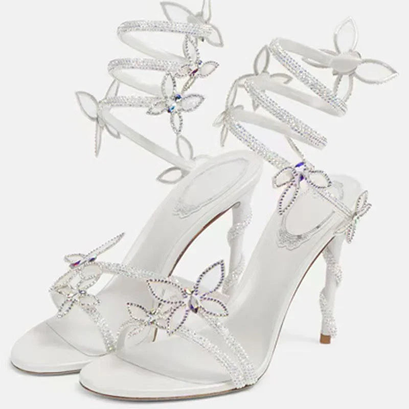 Sandalias Glamour Floral
