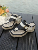 Sandalias Cuña Elegancia
