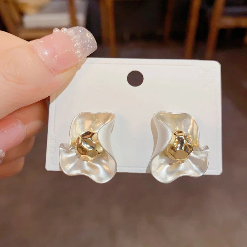 Pendientes Flor de Perlas