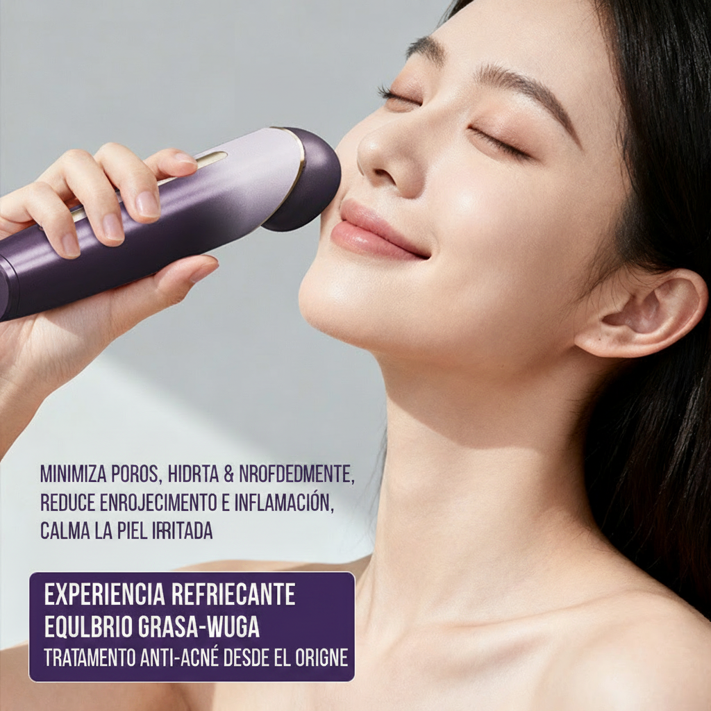 Dispositivo Facial de Limpieza y Luz de Color IPX1