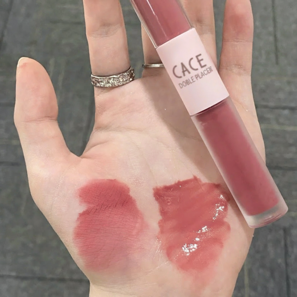 Lip Gloss Doble Punta CACE 6 Tonos a Elegir