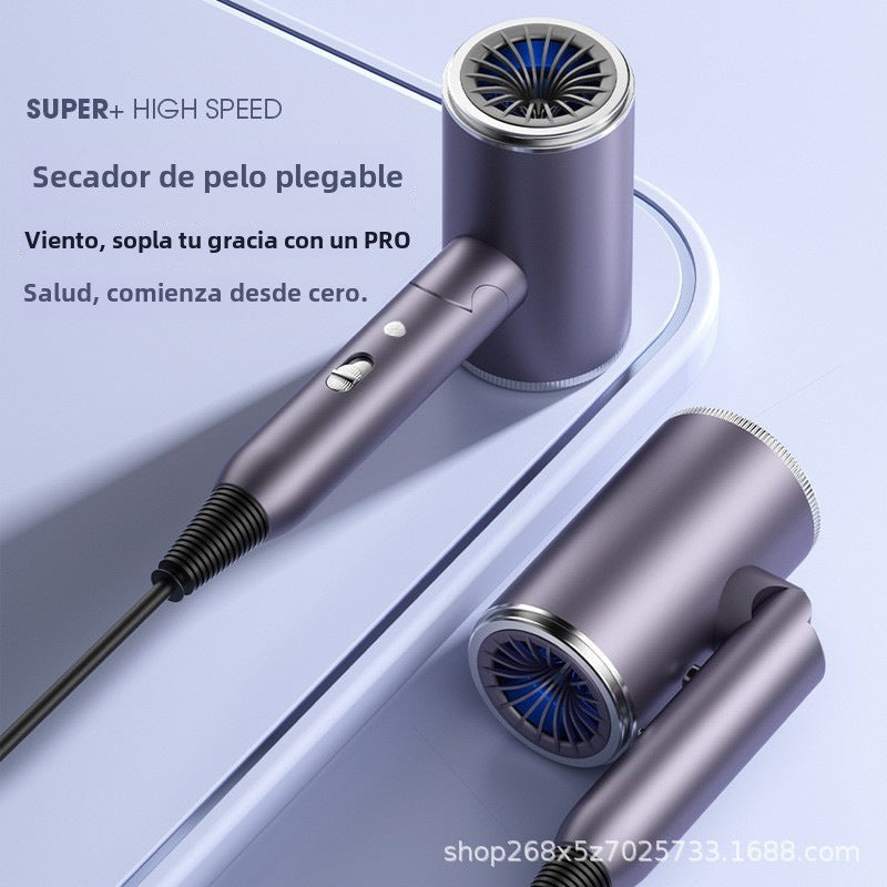 Secador de Pelo Plegable Profesional : Secado Rápido