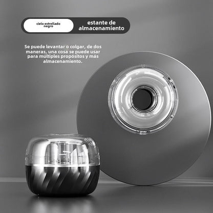 Cepillo para Cabello Largo con Base Adhesiva y Estuche Organizador